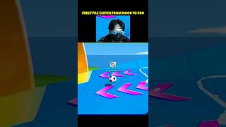 Freestyle Clutch From NOOB to PRO with PRO TIPS in STUMBLE GUYS at Block Dash 😱 Wait For it [upl. by Aened40]