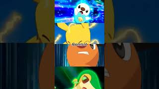 Oshawott vs Snivy vs Pikachu vs tepig pokemon onova [upl. by Kallman]