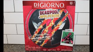 DiGiorno Marvel Studios Deadpool amp Wolverine Maximum Pep Pizza Review [upl. by Enert]