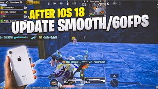 iPhone XR After iOS 18 Update Smooth60Fps Gameplay  After 34 Update 🔥 [upl. by Elias]