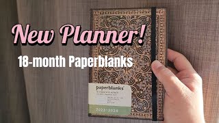 20232024 18Month Paperblanks Planner [upl. by Nednerb]