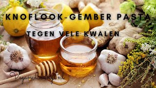 Meng gember amp knoflook samen en versterk jouw immuunsysteem en bestrijd ziektes en infecties [upl. by Ddej866]