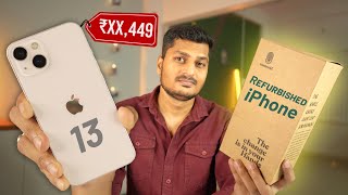 Refurbished iphone 13 from ControlZ Review  I bought Renewed iPhone Good or Bad 🥵 [upl. by Arual]