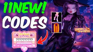 NEW CODES ROBLOX DRESS TO IMPRESS CODES 2024  DTI CODES  DTI HALLOWEEN UPDATE [upl. by Ollopa]