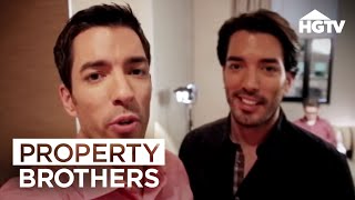 How Tall Are the Property Brothers  Property Brothers  HGTV [upl. by Saxena]