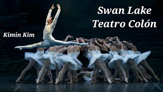 Swan Lake in Teatro Colón Argentina 2023 Kimin Kim solo variation of Prince Siegfried [upl. by Skiba99]