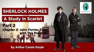 Sherlock Holmes A STUDY IN SCARLET  AudioBook  Part 2 Chapter 3 [upl. by Ardnuahc]