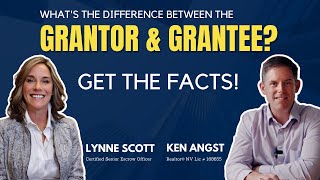 📜 Grantor Vs Grantee  Whats the Difference Real Estate 101 🏡 [upl. by Nawak]