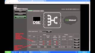 CONFIGURACION DE GETWAY DSE890 DseWebnet paraCONTROL REMOTO GENERADOR DIESEL [upl. by Sauer]