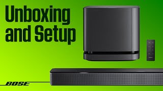 Bose Smart Soundbar System – Unboxing and Setup [upl. by Adnyl]