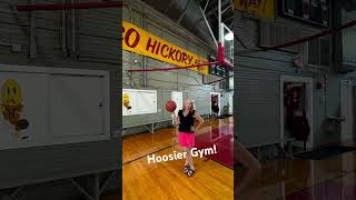 Fun at Hoosier Gym in Knightstown Indiana daytrips basketball [upl. by Yerd]