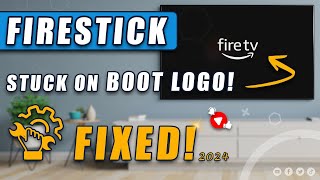 Firestick Stuck On Fire TV Logo  FIXED Finally [upl. by Welsh]