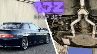 Building A DIY High FLOW Exhaust  JZZ30 Toyota Soarer Build [upl. by Alimaj]