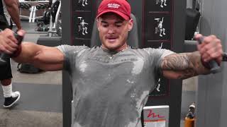 JEREMY BUENDIA MONEY IN THE GRAVE CHEST WORKOUT [upl. by Llemor544]