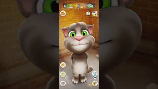 Talking Tom Cat Funny Moment  Talking Tom  My Talking Tom 2 talkingtom shorts [upl. by Uhn]