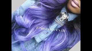 LavenderPurple Ombre Hair Color Tutorial  Maintenace FAQs amp TurquoiseBlue Ombre Update [upl. by Aciras]