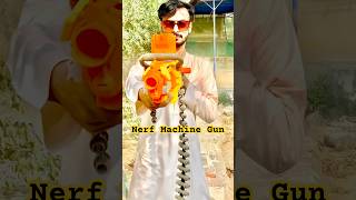 NERF Machine Gun Reloading🤩 Nerf nerf shorts youtubeshorts [upl. by Eseneg290]