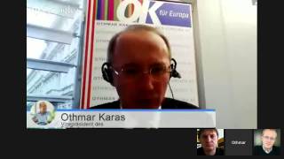 EUWahl 2014 Interview mit Othmar Karas von der ÖVP [upl. by Harmonia]