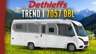 Vier Personen ordentlich Platz amp begeisterndes Design 🔥  Dethleffs Trend I 7057 DBL [upl. by Duane]