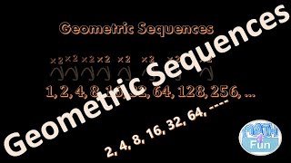 Geometric Sequences Explained Simply [upl. by Cristi233]