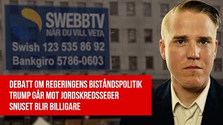 Swebbtv Nyheter 28 oktober 2024 [upl. by Caressa]