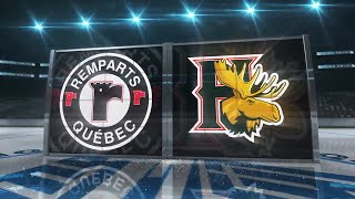 Highlights Game 42 Mooseheads vs Quebec Remparts Jan 13th 2024 [upl. by Noiro563]