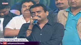 Bandla Ganesh Funny amp Emotional Speech  Temper Audio Launch Live  Jr NTR Kajal Aggarwal [upl. by Aihppa]