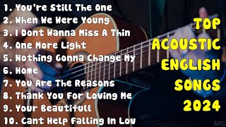 Top Top Acoustic Songs ✌ Latest Music Covers of Popular Songs ✌ English Slow Songs Relaxing [upl. by Adnahcal352]