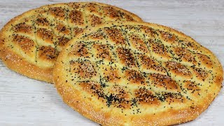 Türkisches Fladenbrot für Ramadan  Ramazan Pidesi I Ramadan mit CookBakery [upl. by Coffin]