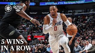 Clippers Beat Pelicans Extending Win Streak To 5  LA Clippers [upl. by Jonis]