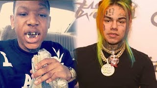 RondoNumbaNine Checks 6ix9ine For Dissing Chief Keef And Lil Reese amp Tadoe [upl. by Nivrehs]