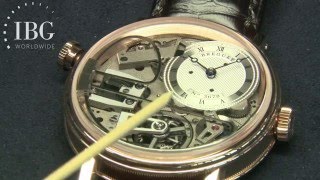 Breguet Characteristics of Breguet’s Tradition Minute Repeater Tourbillon [upl. by Bolme]