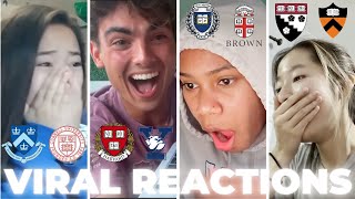 Most EMOTIONAL LIBERAL ARTS College Acceptance REACTIONS  YALE HARVARD Princeton Columbia BROWN [upl. by Aicinet]