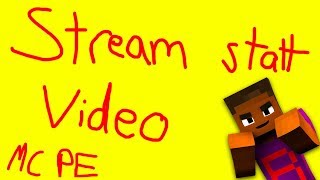 🔴 MINECRAFT POCKET EDITION  Stream statt Video [upl. by Ainnos870]