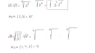 Multiplicación de radicales [upl. by Mal]