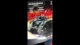 Space Marines Land Raider Ares Part 1 [upl. by Brader]