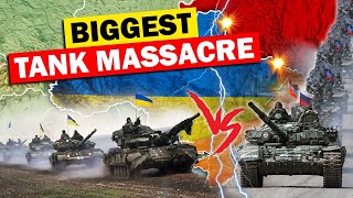 Analyzing the Most POWERFUL Western Tank of Ukraine  How 40 of Russian Tank Army DESTROYED [upl. by Alyks38]