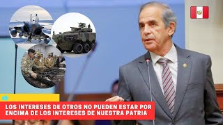 Los intereses de otros no pueden estar por encima de los intereses de nuestra Patria peru [upl. by Pulchi427]