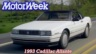 1993 Cadillac Allante  Retro Review [upl. by Dael]