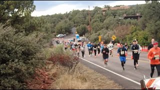 Run Sedona Sedona Marathon 2024 [upl. by Elleinnad776]