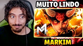 Hantengu Kimetsu no Yaiba  Lua Superior Quatro  M4rkim  Leozin React [upl. by Nnaira]