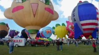 Balloon Fiesta Time Lapse [upl. by Gnuhc439]