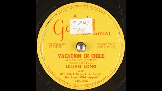 ASR1000  Vacation in Chili  Lillian Long  Gayety  78rpm Party Record [upl. by Lynd]