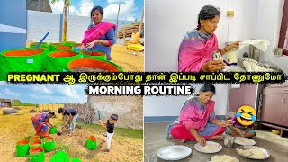 நம்ம வீட்டு Garden க்கு கடுமையா வேலை நடக்குது பாருங்க Morning Routine 🤣 Vinoth Seetha [upl. by Fanechka]