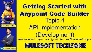 Implement an API using Anypoint Code Builder ACB sravanlingam mule4 mulesoft salesforce [upl. by Benilda211]