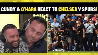 Jason Cundy amp Jamie OHara react to the HEATED SportsBar derby between Chelsea amp Spurs 👀🔥 [upl. by Junieta]