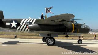 Wings over Camarillo 2008  B25s [upl. by Brackely]