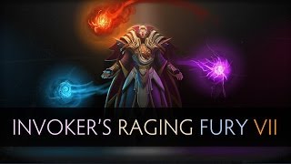 Dota 2 Invokers Raging Fury 7 [upl. by Bartko]