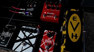 My EVH pedal board Eventide Micropitch KeeleyTimmons Halo stereo effects [upl. by Novyart457]