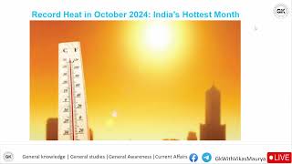 Record Heat in October 2024 India’s Hottest Month [upl. by Rurik775]